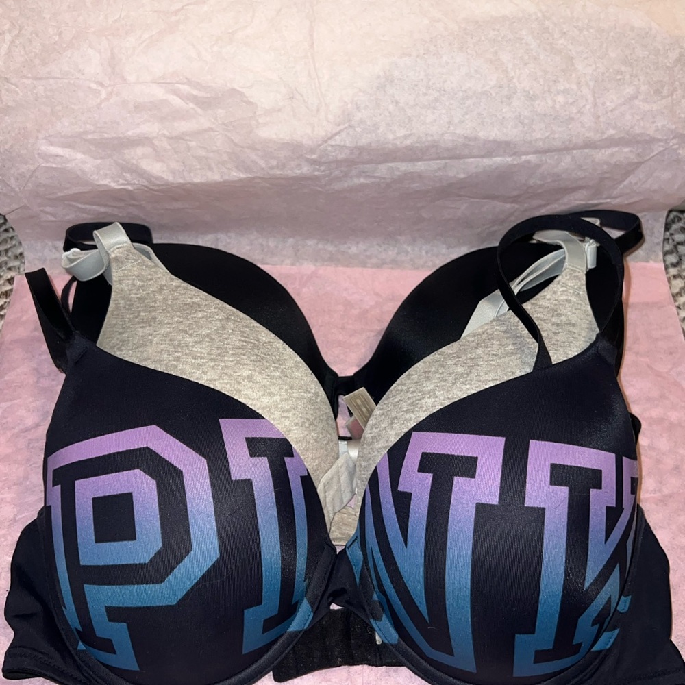 PINK wear everywhere push up Bras